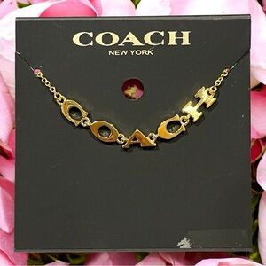 Coach Gold Tone Slider Bracelet NEW